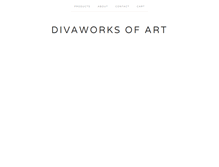 Tablet Screenshot of divaworksofart.com